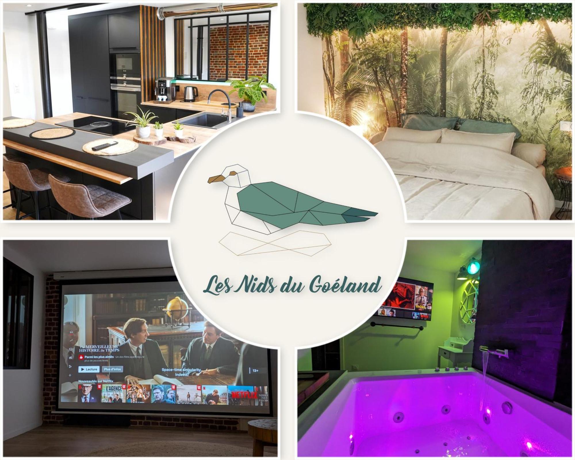 Gite Oasis Ault - Cine, Balneo & Confort A La Mer Exteriör bild